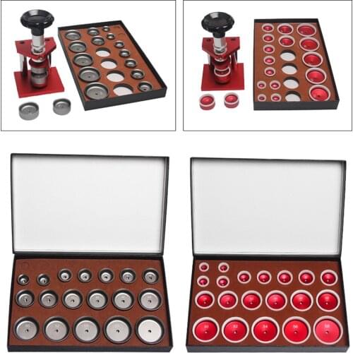 20/18pcs Dies Watch Case Pressing Mold Watch Back Cover Closer Press Dies Mould