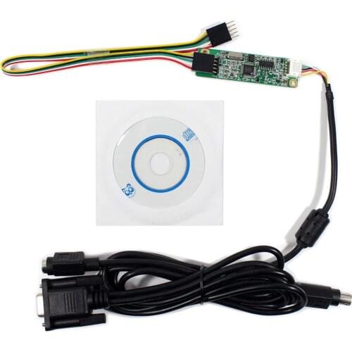 5 Wire Resistive LCD Touch Screen Controller RS232 Serial Port
