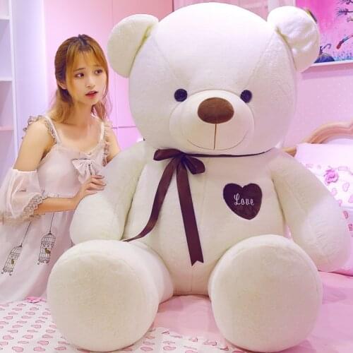 America Giant Teddy Bear Plush Toys Soft Teddy Bear Skin Popular Birthday Valentine Gifts For Girls Kids