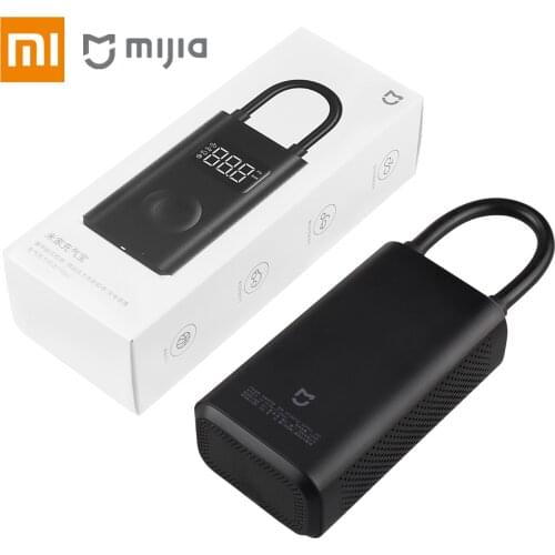Original Xiaomi Mijia Electric Inflator Portable Air Pump Mini LED Digital Pressure Sensor for Bike Motorcycle Car Tire Soccer