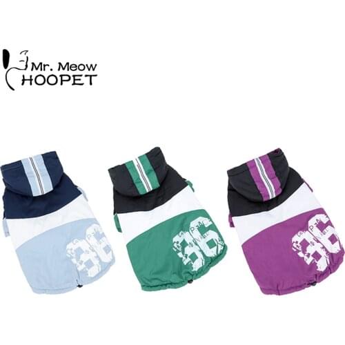 Hoopet Big Dog Warm Clothes Clothes for Dogs Pet Costume Outfit Dog Autumn Winter Coat