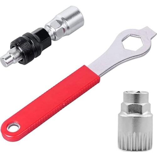 ZTTO Bottom Bracket Socket Tool Bicycle Crank Extractor Puller Bottom Bracket Remover Removal Spanner Repair ToolsKit Bike parts