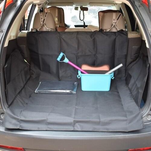 Pet Dog Mat Waterproof Oxford Cloth Car Trunk Pet Pad Black 3D Stereo SUV Dog Out of The Car Mat Automobiles Cargo Liner