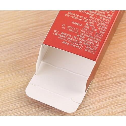 Glossy Lamination perfume paper box package,Custom Stamping Printing Handling kraft paper box packaging ---XP1130