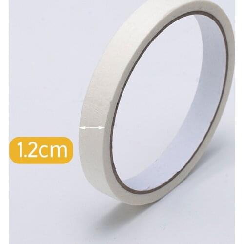 12/18/24mm 20m Long Masking Tape Beige Color Car Spraying Single Side Adhesive Tape for Car House Oil Painting Sketch Wholesale