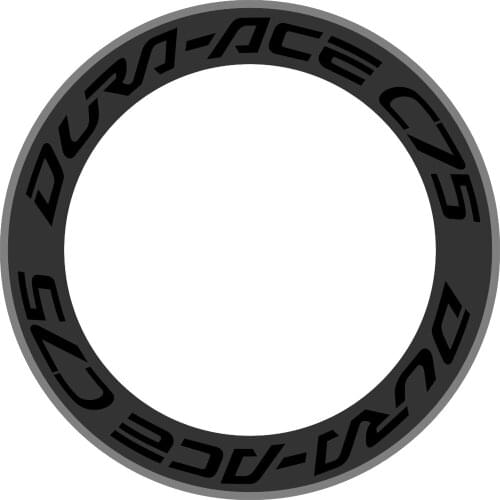 NEW Carbon Rims Wheel Stickers Rims Decals Sticker Reflective Waterproof For C75 Bicycle Bike Cycle Rim Decals TWO WHEELS