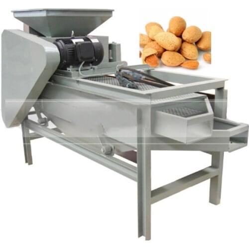 Small Electric Hazelnut Palm Peeling Shelling Machine Almond Nut Sheller Separator Cracker