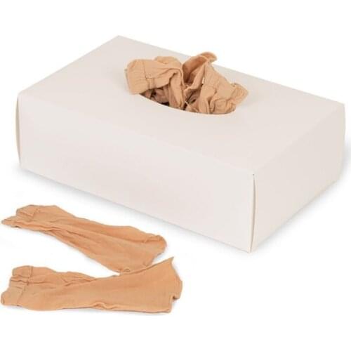 144pcs socks disposable socks Good elasticity try on socks Blank boxes socks 72pairs free shipping