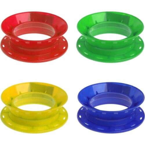 New Fishing Line Coiling Plate Plastic Handle Wire Winding Circular Main Coil Board