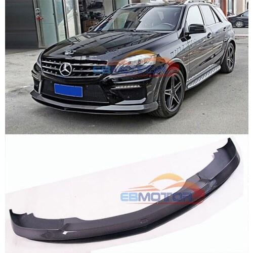 Real Carbon Fiber front lip spoiler for Benz W166 ML63 12-14 M149