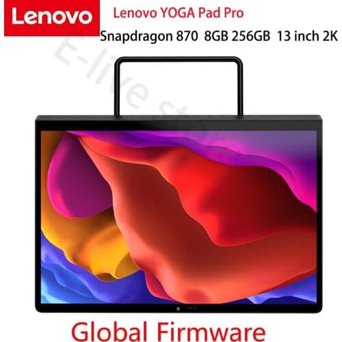 Pre-Sell Lenovo Yoga Pad Pro Tablet PC Snapdragon 870 Octa-Core 8Gb Ram 256GB Rom 13 inch 2K Screen Android 11