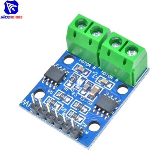 Diymore H-bridge Stepper Motor Board Dual DC Stepper Motor Driver Controller Module L9110S for Arduino