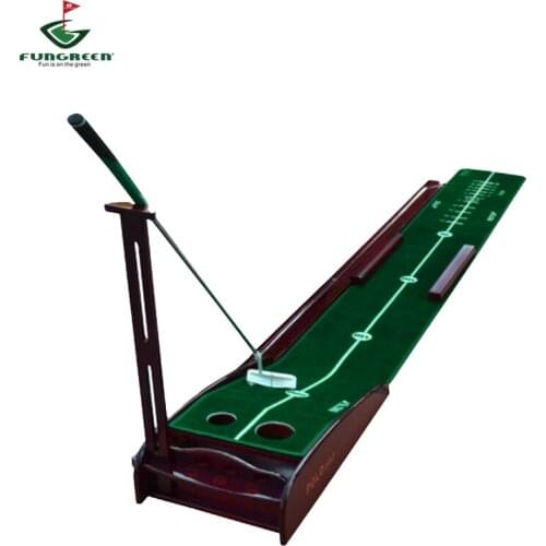 Portable Mini Korean Velvet putting green practice equippment Golf training aid