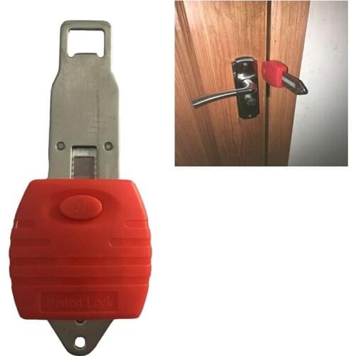 High Security Portable Door Lock Anti-theft lock Travel Lock Childproof Door Lock Home Security Door Lock