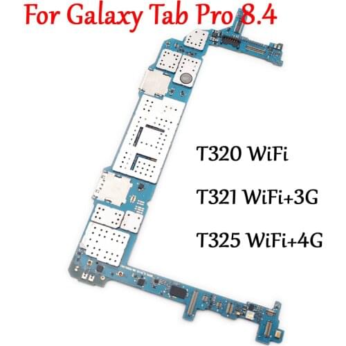 Tested Full Work Unlock Motherboard For Samsung Galaxy Tab Pro 8.4 T320 T321 T325 Logic Circuit Electronic Panel Global Firmware