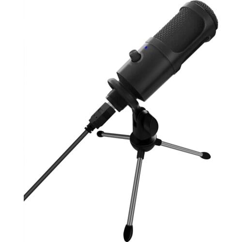 SiZHENG MIC-002 192kHz/24bit Recording USB Condenser Microphone with Volume Control for Podcasting