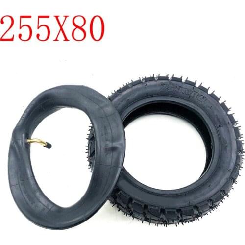 Off-road Tire 10 inch Pneumatic Tire Inner Tube 255X80 Electric Scooter ZERO 10X and Mantis Tyres