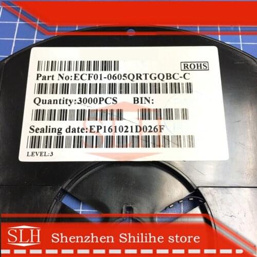 100pcs/lot ECF01-0605QRTGQBC-C ECF01-0605QRTGQBC ECF01-0605 Brand new original