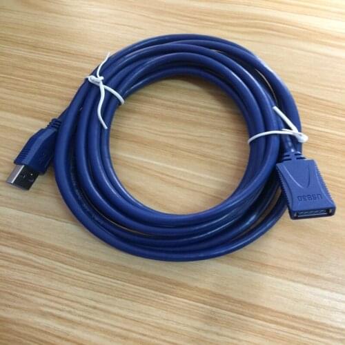 200pcs/lot High Speed USB 3.0 Male to Female Extension Cable Cord USB 3.0 M/F