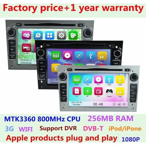 7" HD Touch Screen Car DVD Player GPS Navigation System For Opel Zafira B Vectra C D Antara Astra H G Combo 3G BT Radio Stereo