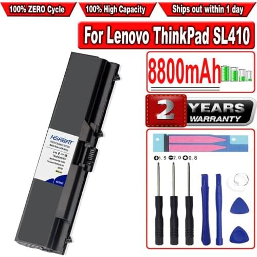 HSABAT 8800mAh 42T4708 Battery for Lenovo ThinkPad SL410 L410 SL510 L510 T410 T510 E40 E50 E420 L412 L420 L521 W510 T410i E520