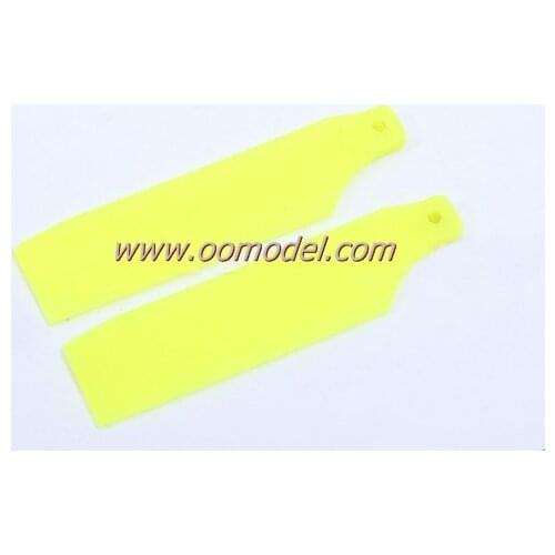 Alzrc Devil 450 Pro D45P24A Tail Blade -Fluorescent Yellow alzRC 450 RC Helicopter t-REX 450 Spare Part FreeTrack Shipping