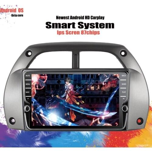 64G Android 10 car dvd player for Toyota RAV4 Rav 4 2001-2006 1280*720 IPS Screen gps navi 4G Lte wifi Carplay Head unit