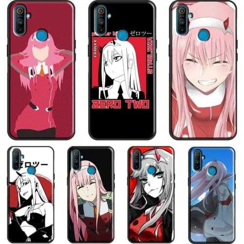 Zero Two Anime For OPPO Realme Q3 6 7 8 Pro GT Neo C21 C11 C3 Funda For OnePlus 8 Pro 9 Pro 8T 9R Case