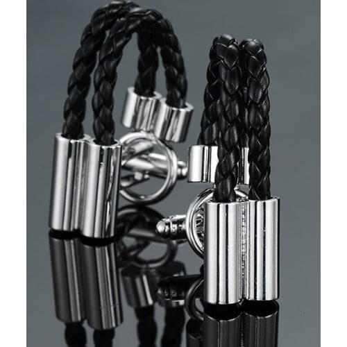 Black cowhide rope Cufflinks brand new fashion jewelry Cufflinks mens wedding shirt suit pin badge button gifts