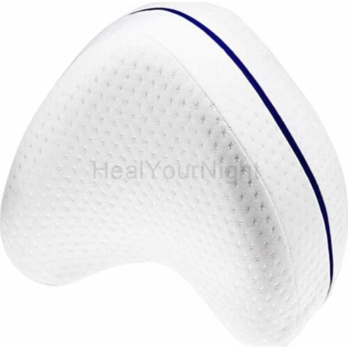 Memory Cotton Leg Pillow for Side Sleeper Sciatica Relief Sleeping Orthopedic or Pillowcase Pregnancy Body Memory Foam Pillow