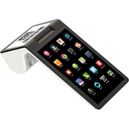HSPOS 3G Portable PDA POS Android 5.1 POS Terminal Wifi GPS Bluetooth PDA Printer 58mm Barcode Scanner HS-900S