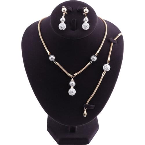 African Beads Jewelry Set Dubai Bridal Jewelry Sets For Women Nigerian Wedding Jewelry Vintage Pendant Necklace Set