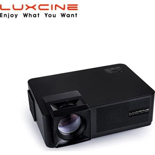 LUXCINE 2018 New Arrival Bright Smart WiFi LED LCD Music Projector CM2