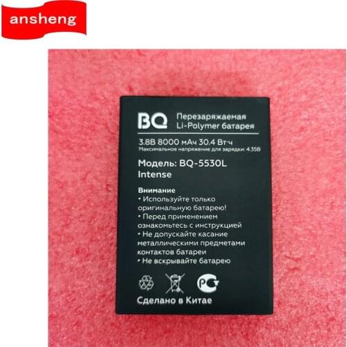 Original 8000mAh battery for BQ BQ-5530L Intense BQ5535L Smartphone