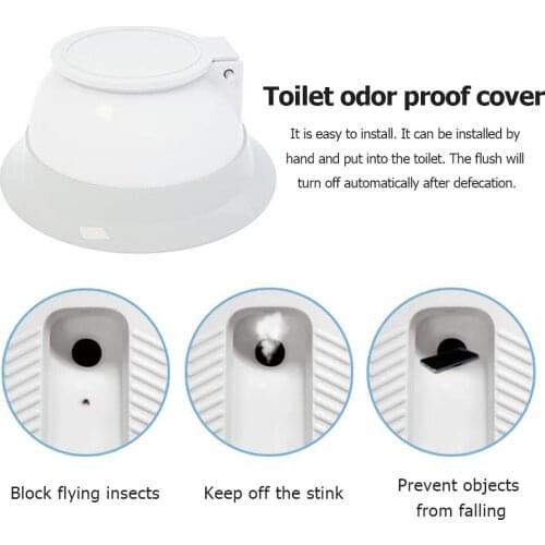 Urinal Deodorant Plug Toilet Odor Blocking Maker Sewer Pipe Stopper Cover for Bathroom Toilet Product Home Supplies