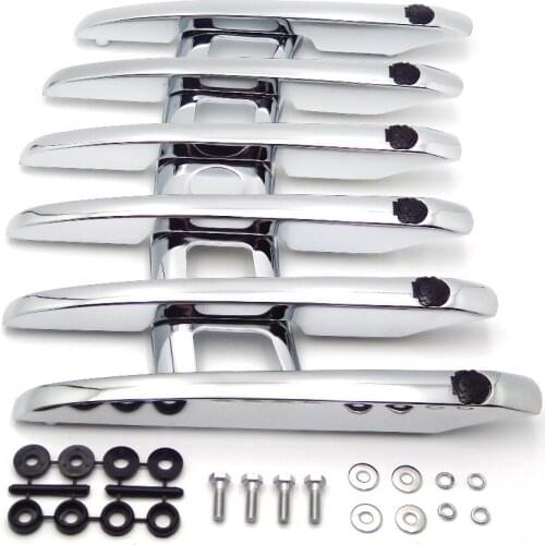 Aftermarket free shipping Skull Stealth Top Luggage Rail Rack for Harley Touring Road King FLHR Tri Glide CHROMED BLACK