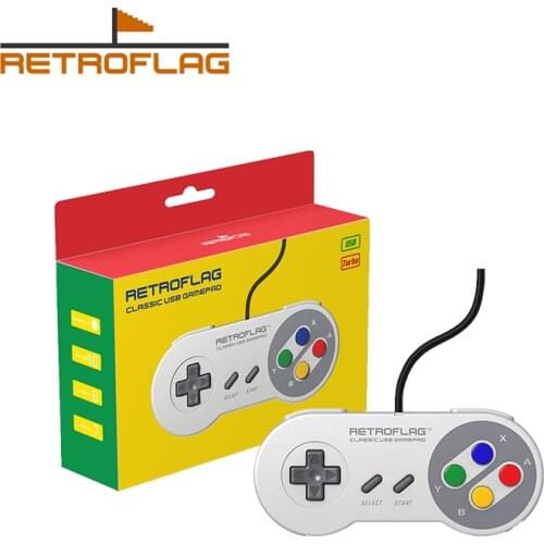 Retroflag SUPERPi Wired USB Gamepad Game Controller for SUPERPi CASE-U CASE-J NESPi Case Raspberry Pi Windows Switch