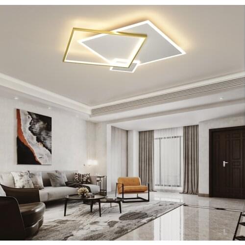 Modern Led Ceiling Light For Living room Dining room Bedroom study kitchen Home Decor Black White Ceiling Lamp Lighting Fixtures