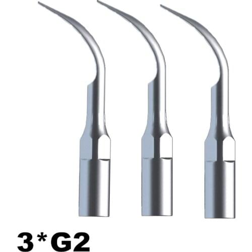 Dental Tools 3 Pcs G2 Dental Cleaning Tips For EMS Woodpecker Ultrasonic Scaler Handpiece Scaler Dental Ultrasonic Scaler Tools