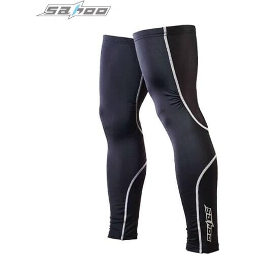 Bike Cycling Leg Warmers Sun Protective UV Resistance Bicycle Legs Covers Breathable Riding Outfit Lycra Thigh Sun Sahoo 451278