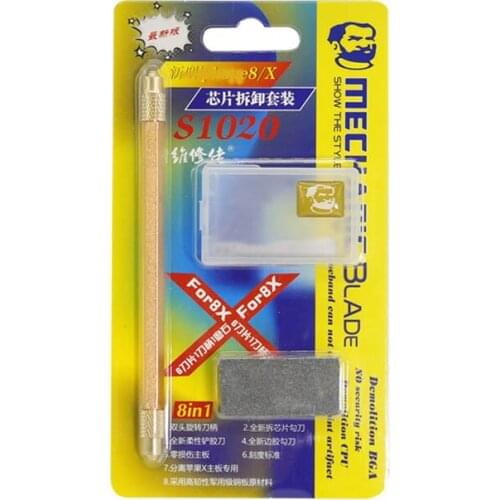 Wozniak For iPhone 8 CPU A10 A11 for Edge Cutting Glue Disassembly Chip Lamination Of Main Board Special Blade BGA Rework Suit