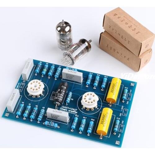 12AX7 / 21AU7 Tube Preamplifier Preamp Board DIY Kits Classic Circuit