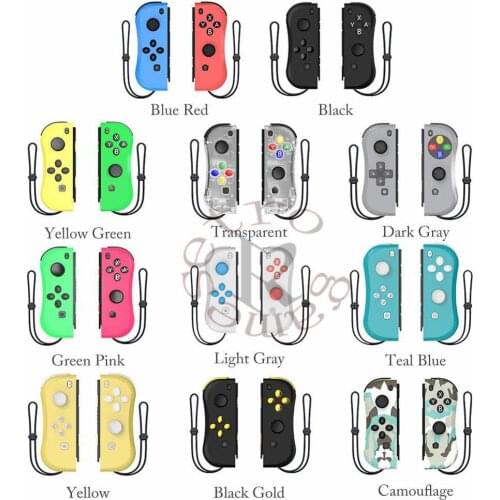 23-color wireless controller for Nintendo Switch, with vibration and sensor functions, can be used with cable and Bluetooth