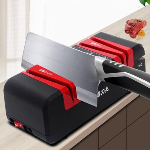 Household 220V Electric Multi-function Knife Sharpener Fast Sharpener Automatic Knife Grinder Kitchen Knife Scissors Grindstone