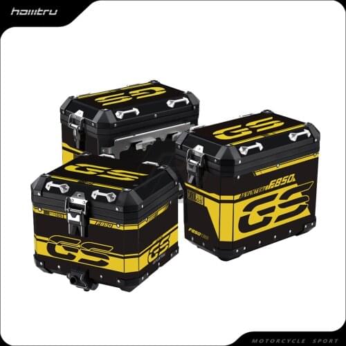 Motorcycle Sticker Case for BMW Aluminum Panniers 40 Years GS F850GS Adventure 2019-2021