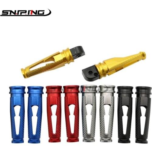 For Aprilia GPR125 GPR150 APR150-6 CR150 GPR 125 GPR 150 Motorcycle CNC Aluminum Passenger Footrests Rear Foot Pegs pedal