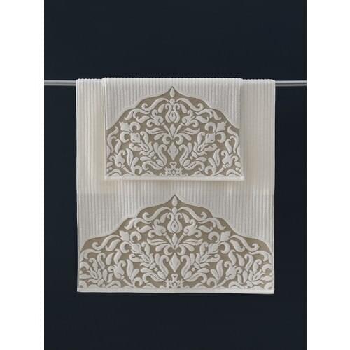 Friendly Collection Damask Pattern Face Towel 4'Lü Dehumidifier