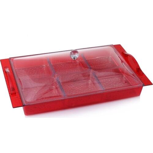 EWs Acrylic Red Color Palace Breakfast