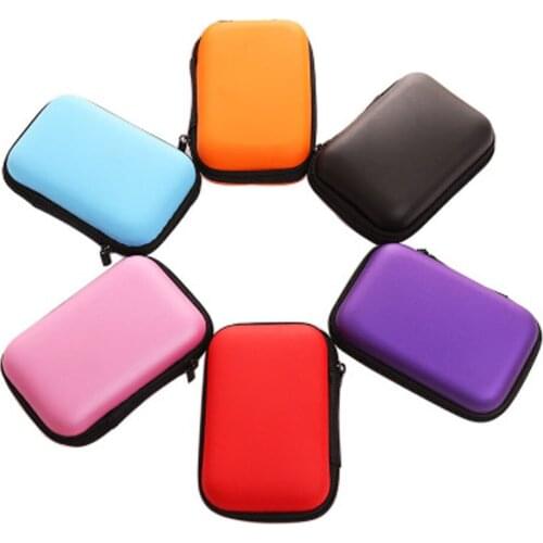 Storage box headset storage bag mobile phone data cable charger storage boxes storage finishing package Coin box Jewelry Box