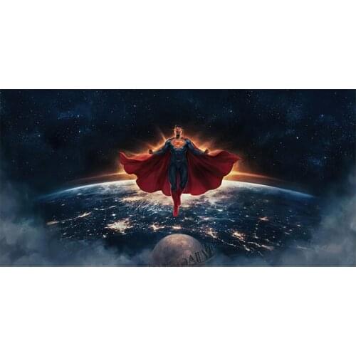 Marvel Avengers DC Space Superman Canvas Painting Superheroes Poster Wall Art Picture Kids Room Decoration Home Decor Cuadros
